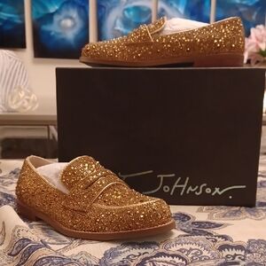 BETSEY JOHNSON ARON GOLDNWOMEN'S SZ 6.5 LOAFERS SHOES NWB